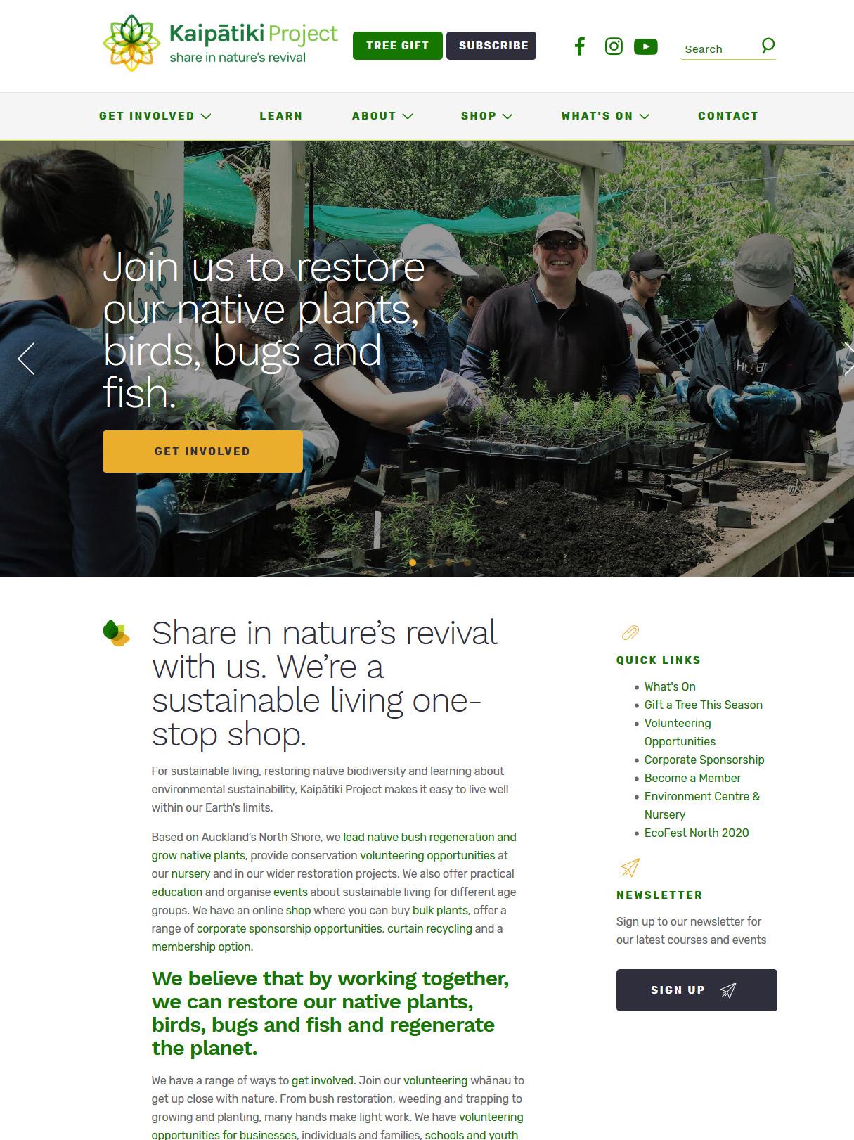 website
